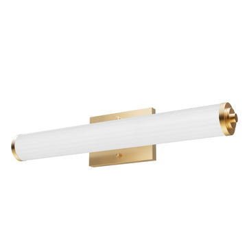 Holly Grove Cased White 2 Light Vanity 24 inch Lighting Hunter Alturas Gold - Cased White 