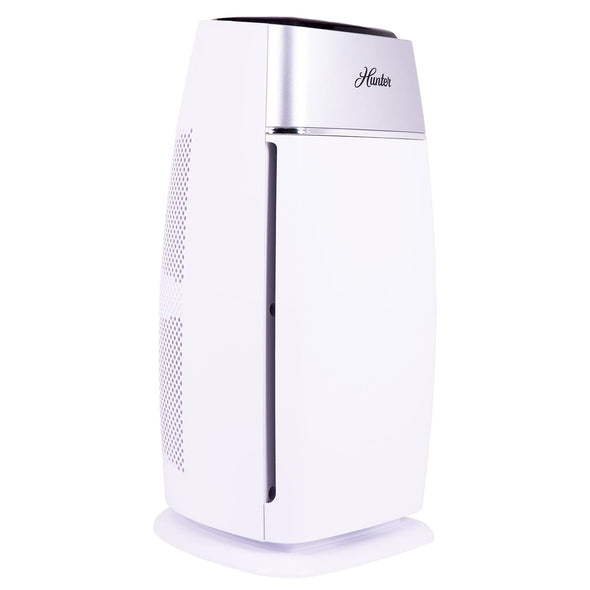 Medium Tower Air Purifier HP100 Service Parts Hunter Pure Air White and Silver 
