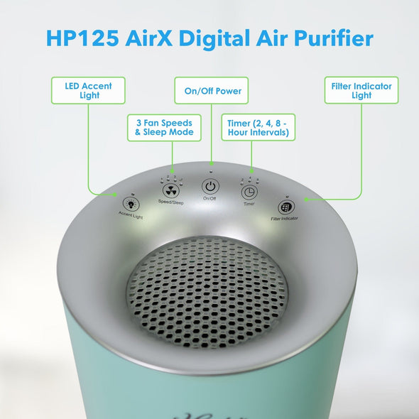 HP125 AirX Digital Air Purifier Collective Hunter Pure Air 