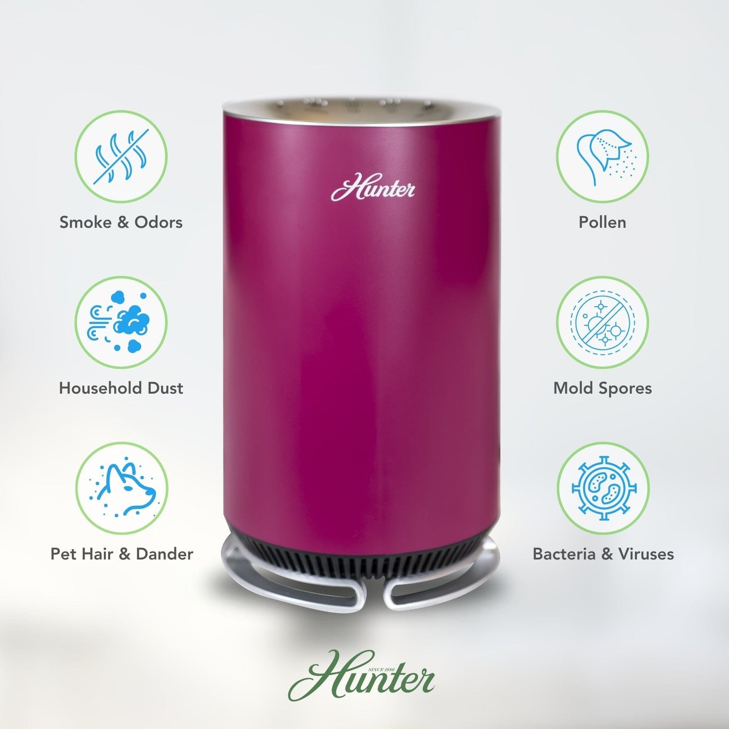 HP125 AirX Digital Air Purifier Collective Hunter Pure Air 
