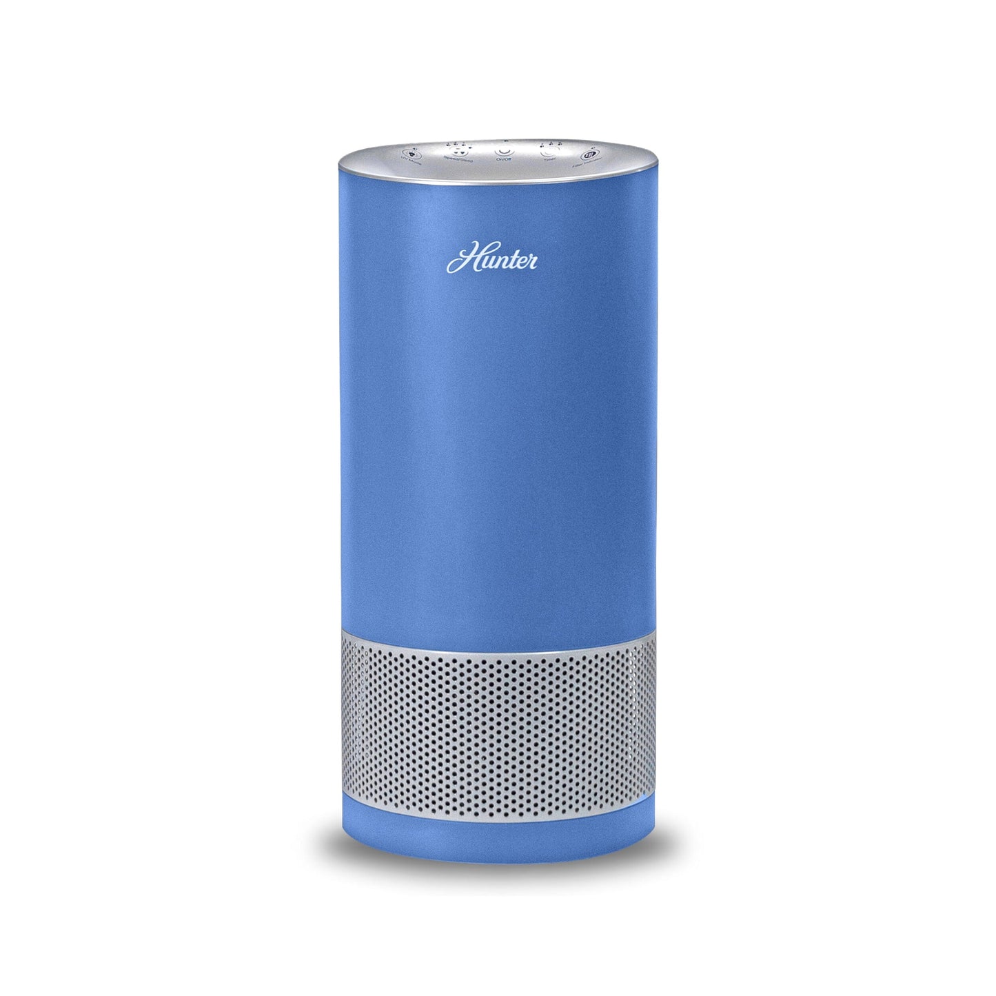 Hunter Fan HP450UV True HEPA UVC Light Technology Air Purifier Collective Hunter Pure Air Denim Blue 