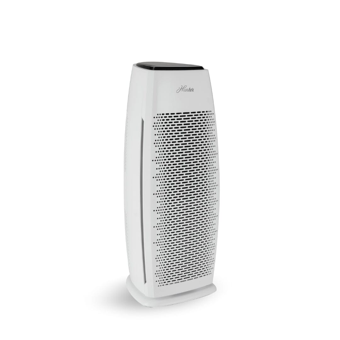 HP600 Tall Tower Air Purifier Collective Hunter Pure Air White 