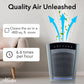 HP800 Multi-Room Large Console Air Purifier Collective Hunter Pure Air 