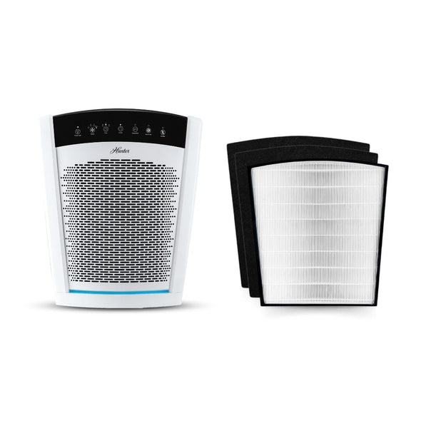 HP850UV Large UVC Multi-Room Console Air Purifier Collective Hunter Pure Air 