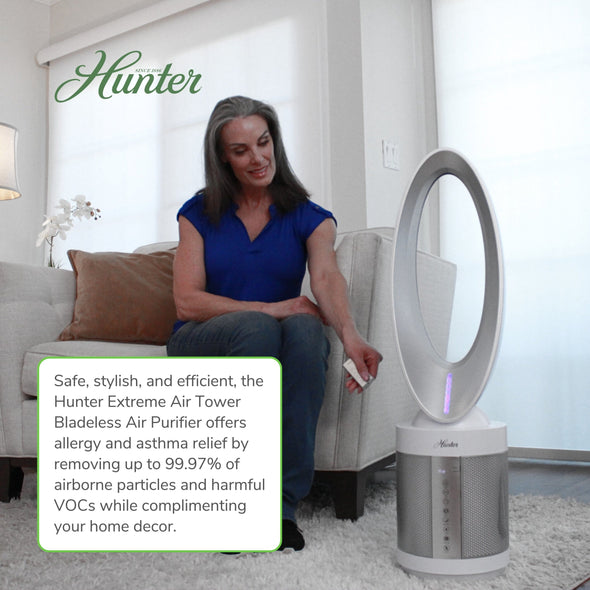 HPF520 ExtremeAir Tower Bladeless Air Purifier Collective Hunter Pure Air 