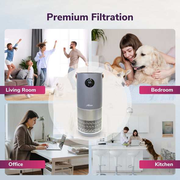 HPH625 2-in-1 True HEPA Air Purifier & Humidifier Collective Hunter Pure Air 