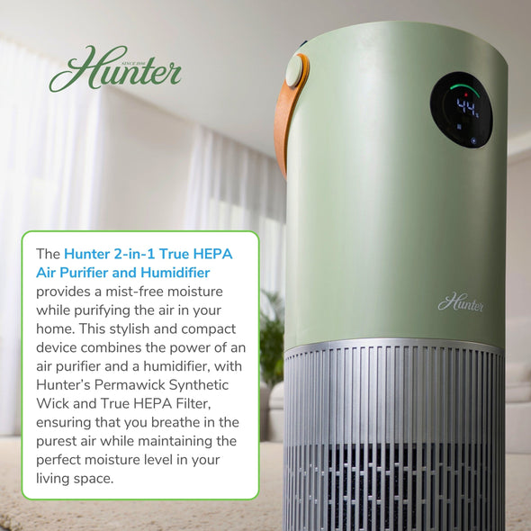 HPH625 2-in-1 True HEPA Air Purifier & Humidifier Collective Hunter Pure Air 