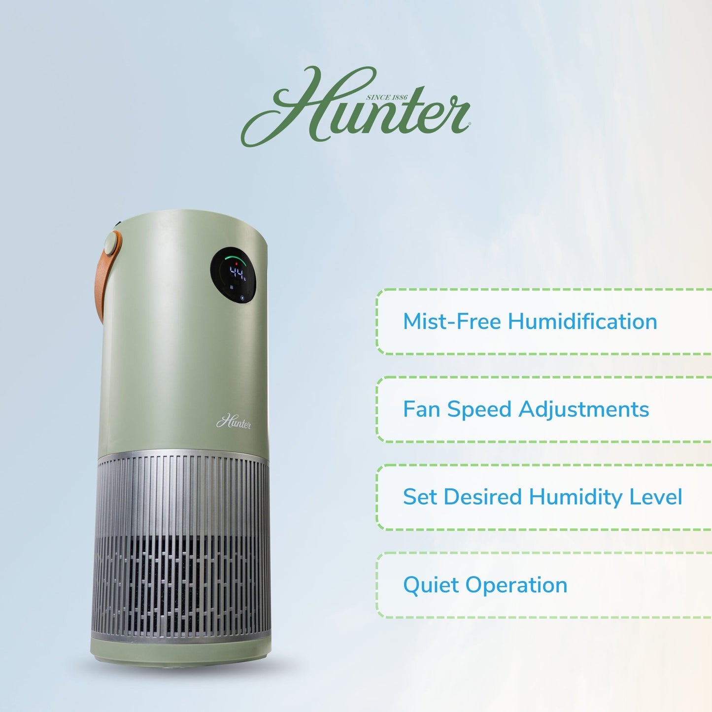 HPH625 2-in-1 True HEPA Air Purifier & Humidifier Collective Hunter Pure Air 