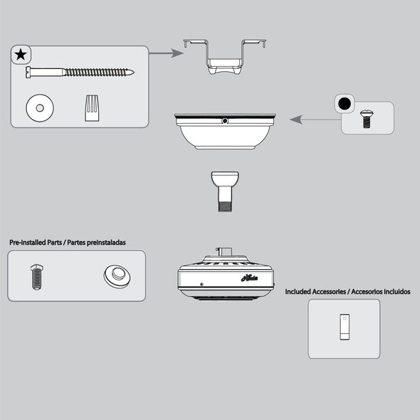 k006501203_1 hanging system kit snow white  main