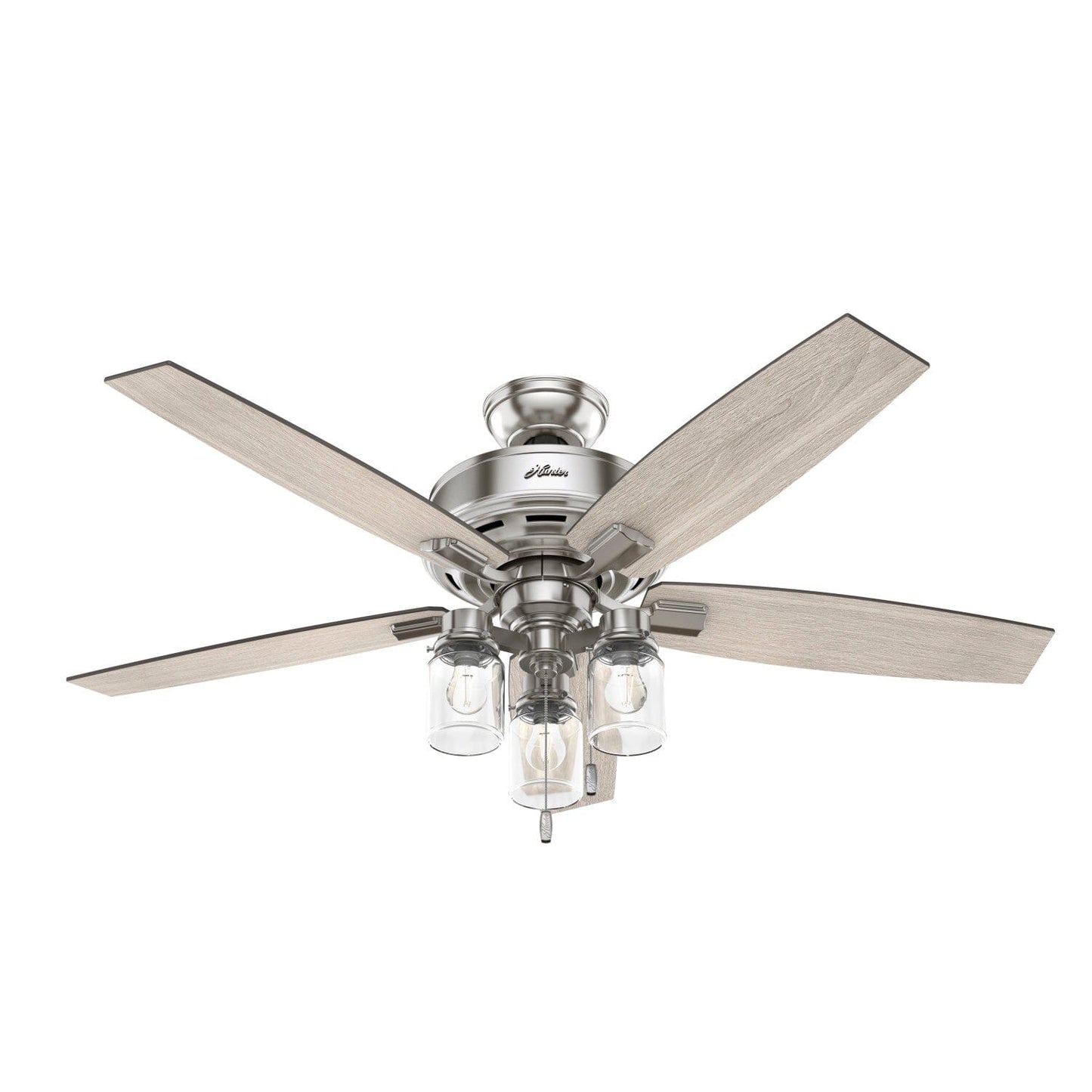 Lincoln With 3 Led Lights 52 Inch Ceiling Fan Hunter