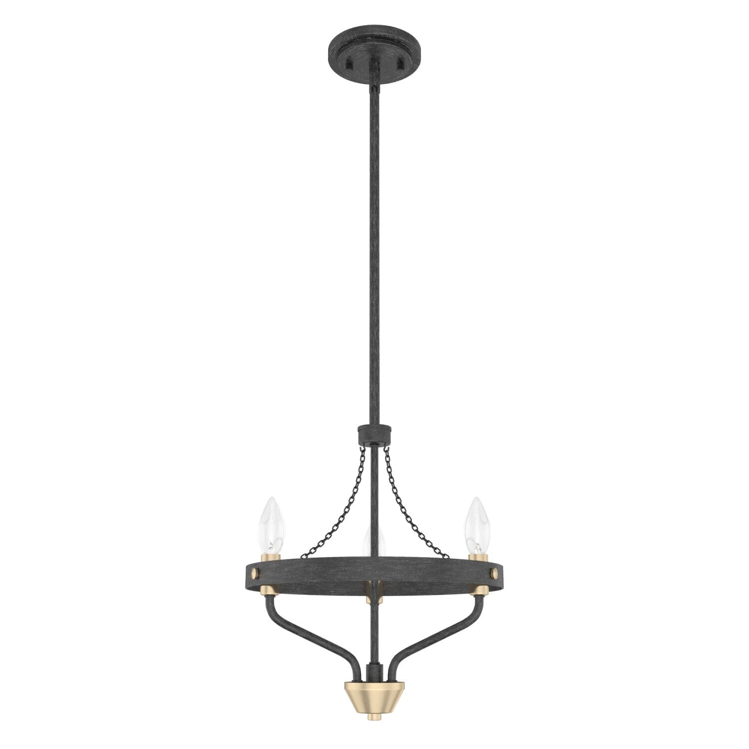 Merlin 3 Light Small Chandelier - 19804 – Hunter Fan