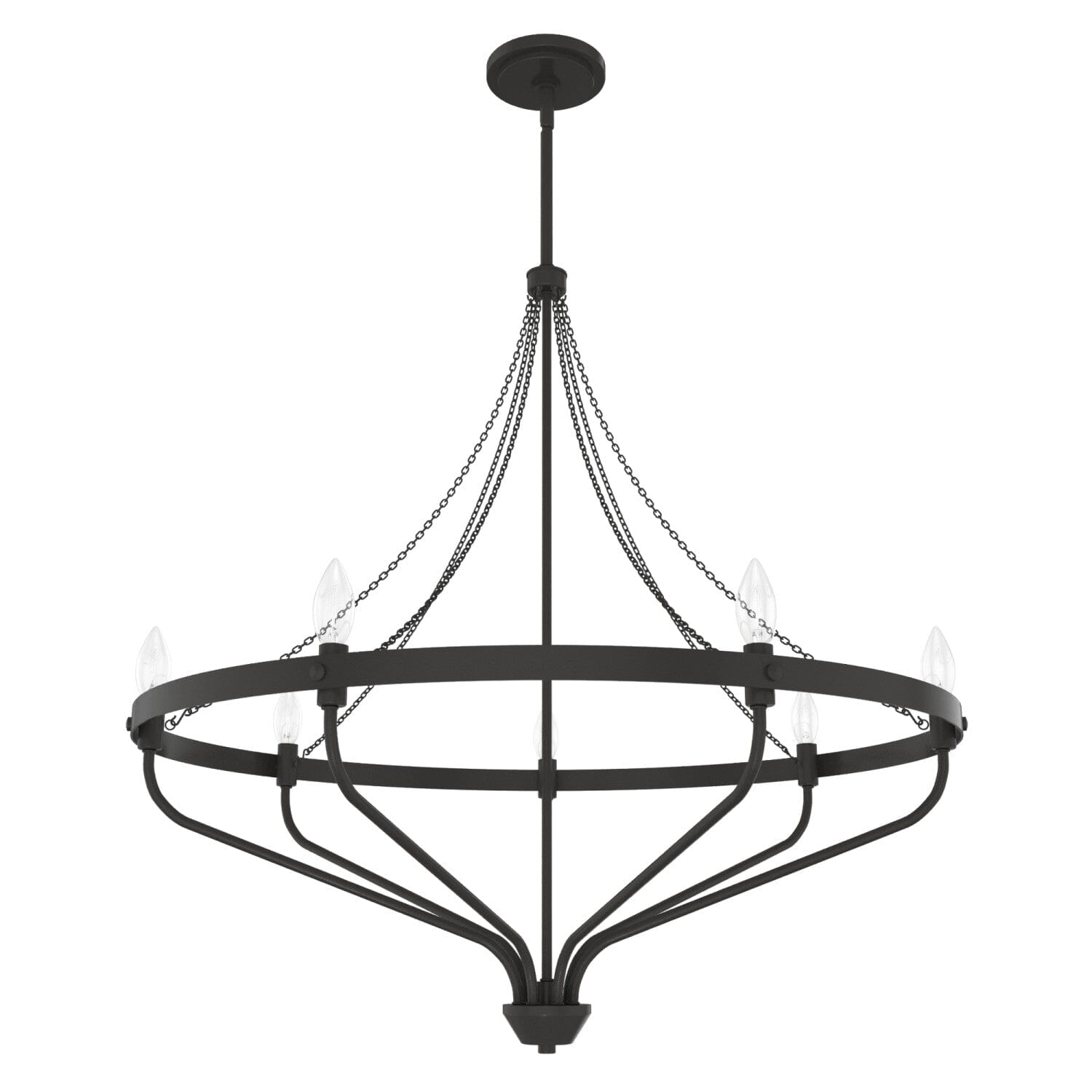 Merlin 7 Light Chandelier - 19797 – Hunter Fan