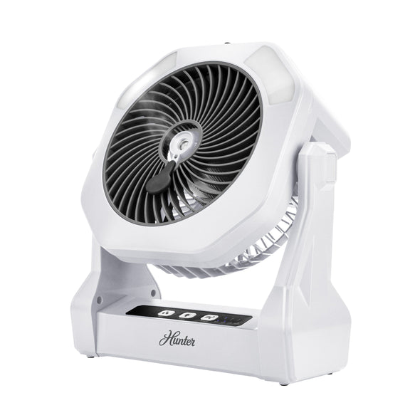Hunter Rechargeable Misting Fan Service Parts Hunter Pure Air White 