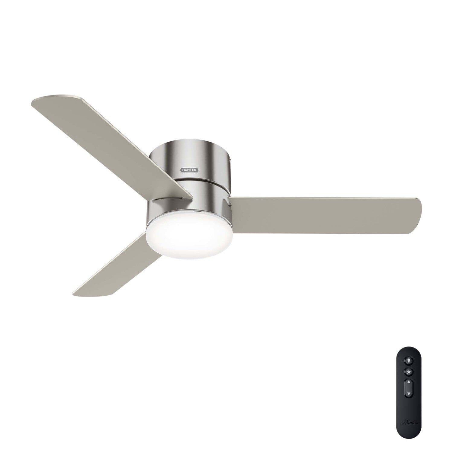 Minimus With Led Light 52 Inch Ceiling Fan Hunter