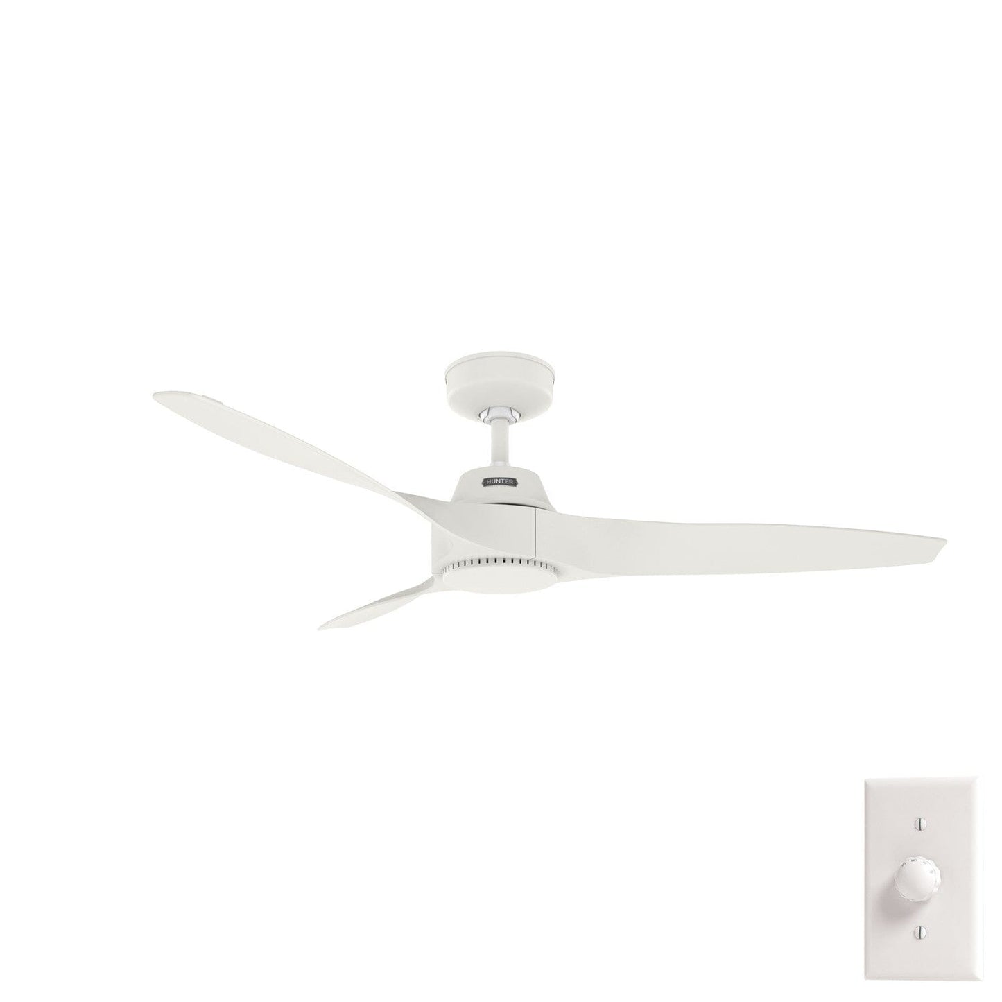 Mosley Outdoor 52 inch Ceiling Fans Hunter Fresh White - Fresh White 