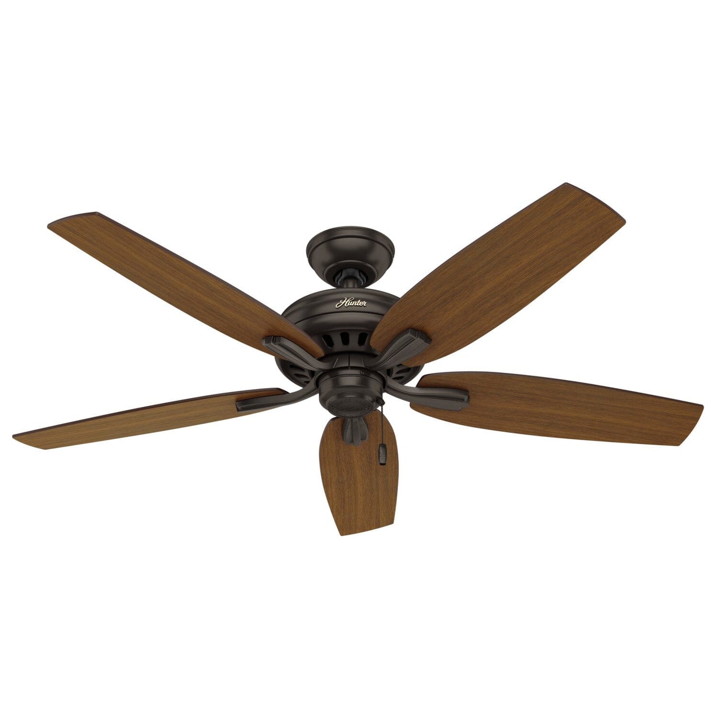 Newsome Outdoor 52 inch Ceiling Fans Hunter Premier Bronze - Stained Oak 
