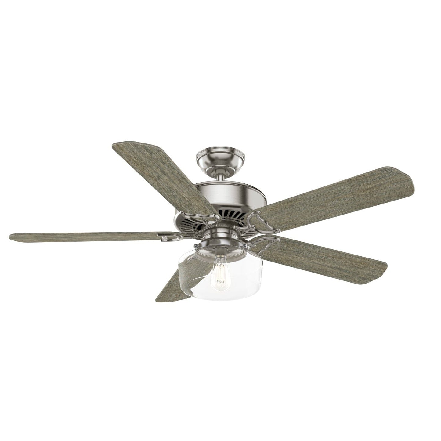 Panama DC 54 inch Ceiling Fans Casablanca Brushed Nickel - Brushing Barnwood 