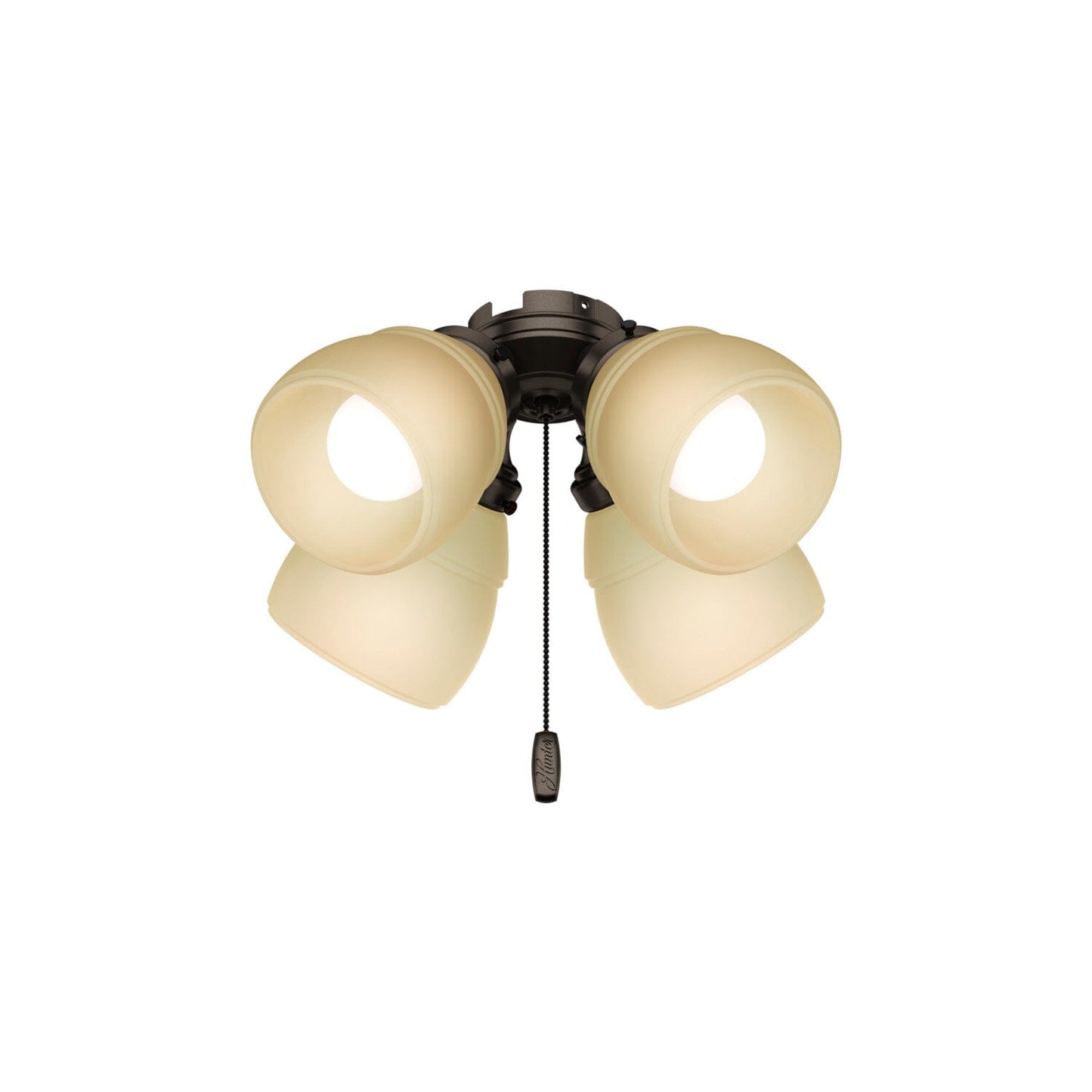 Premier Bronze 4 Light LED Light Kit - 99367 Ceiling Fan Accessories Hunter Premier Bronze 