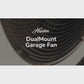 DualMount Garage Fan Heavy Duty with LED Light 6 Speed High Velocity