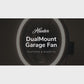 DualMount Garage Fan Heavy Duty with LED Light 6 Speed High Velocity