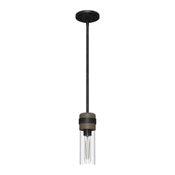 River Mill Mini Pendant Lighting Hunter Rustic Iron - French Oak 