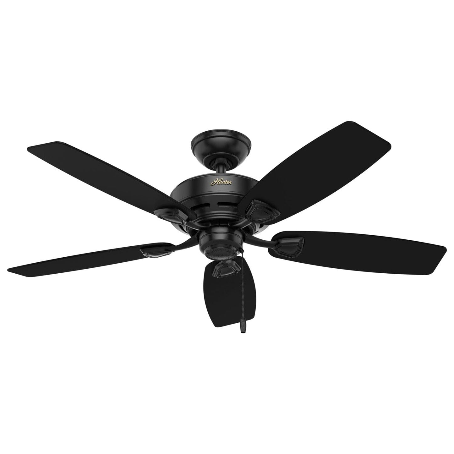 Sea Wind Outdoor 48 inch Ceiling Fans Hunter Matte Black - Matte Black 