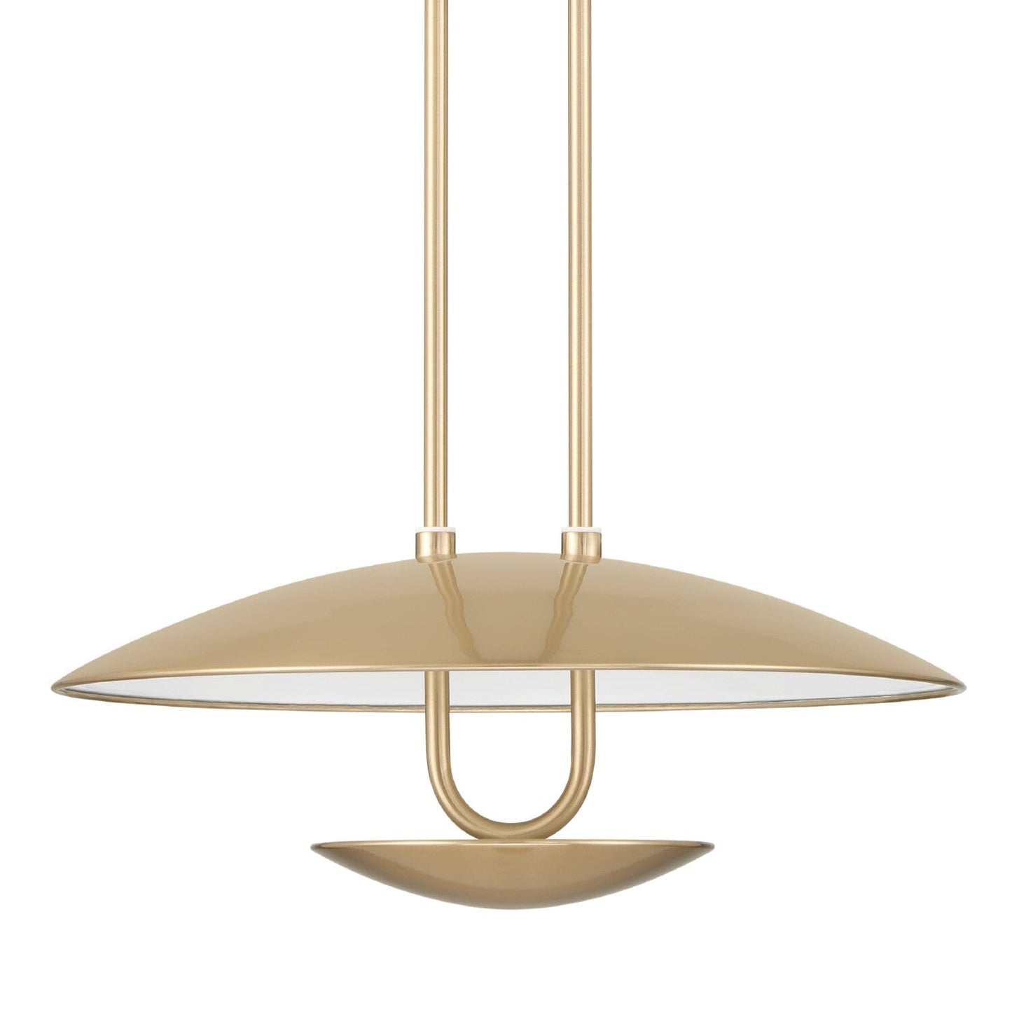 Sunset Ridge LED Large 18 Inch Pendant Lighting Hunter Luxe Gold 