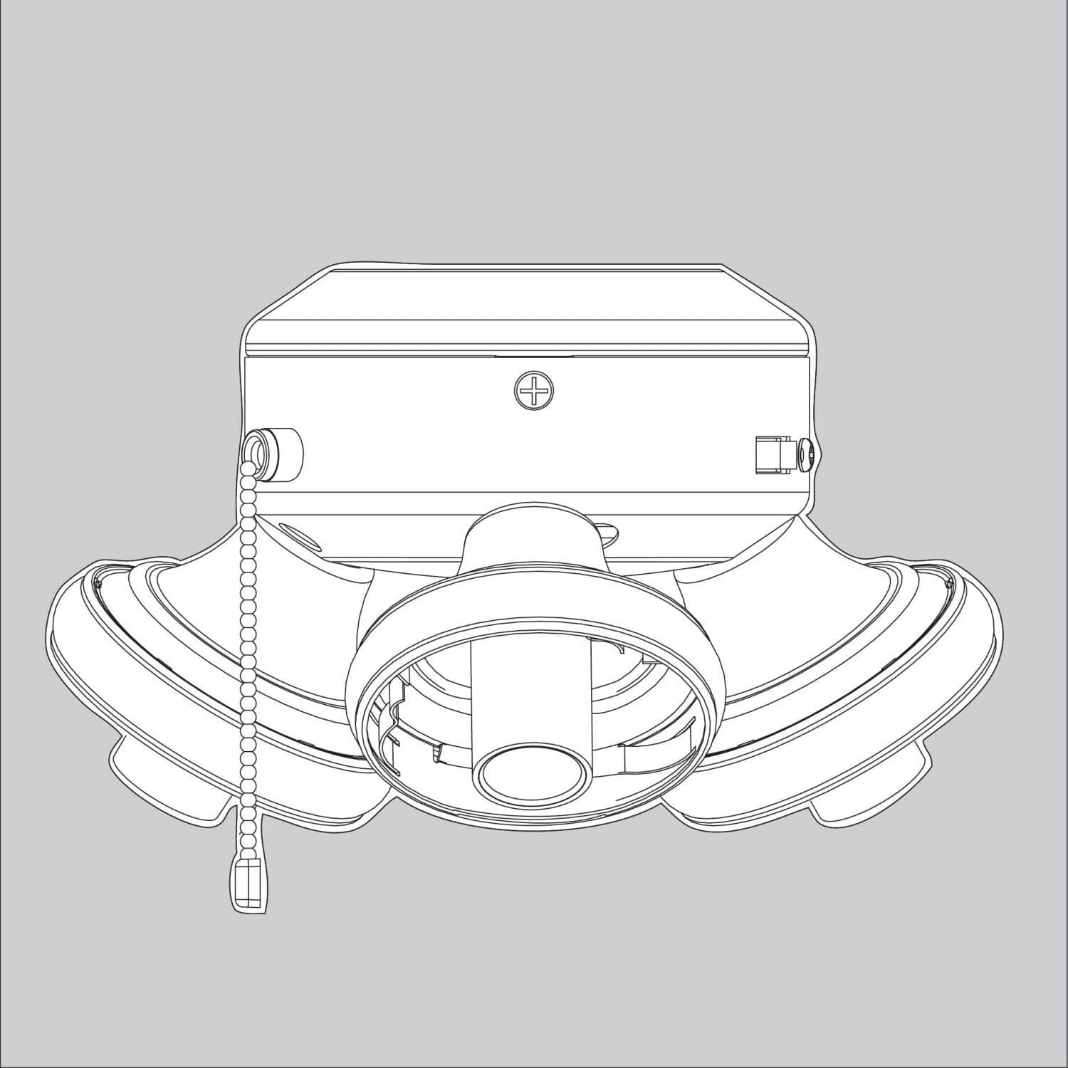 Switch Housing Assembly-Empty-Matte Black - K005801119 Service Parts Hunter 