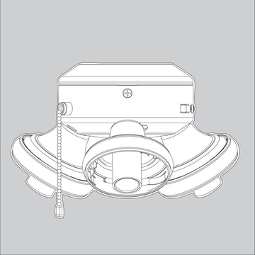 Switch Housing Assembly-Empty-Matte Black - K005801119 Service Parts Hunter 