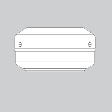 Switch Housing Cap-Outdoor-White - K053802W12 Service Parts Hunter 
