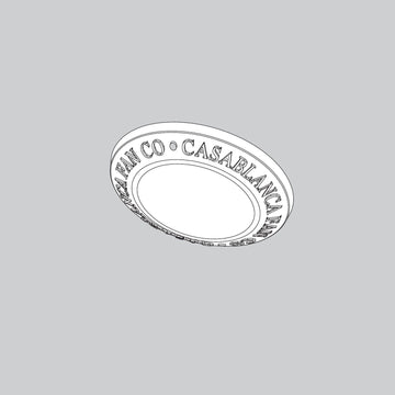 Switch Housing Cap-Snow White - K018801203 Service Parts Casablanca 