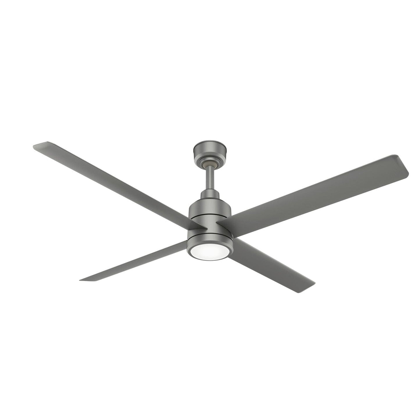 Trak Outdoor with light 84 inches 120V Ceiling Fans Hunter Silver - Silver 