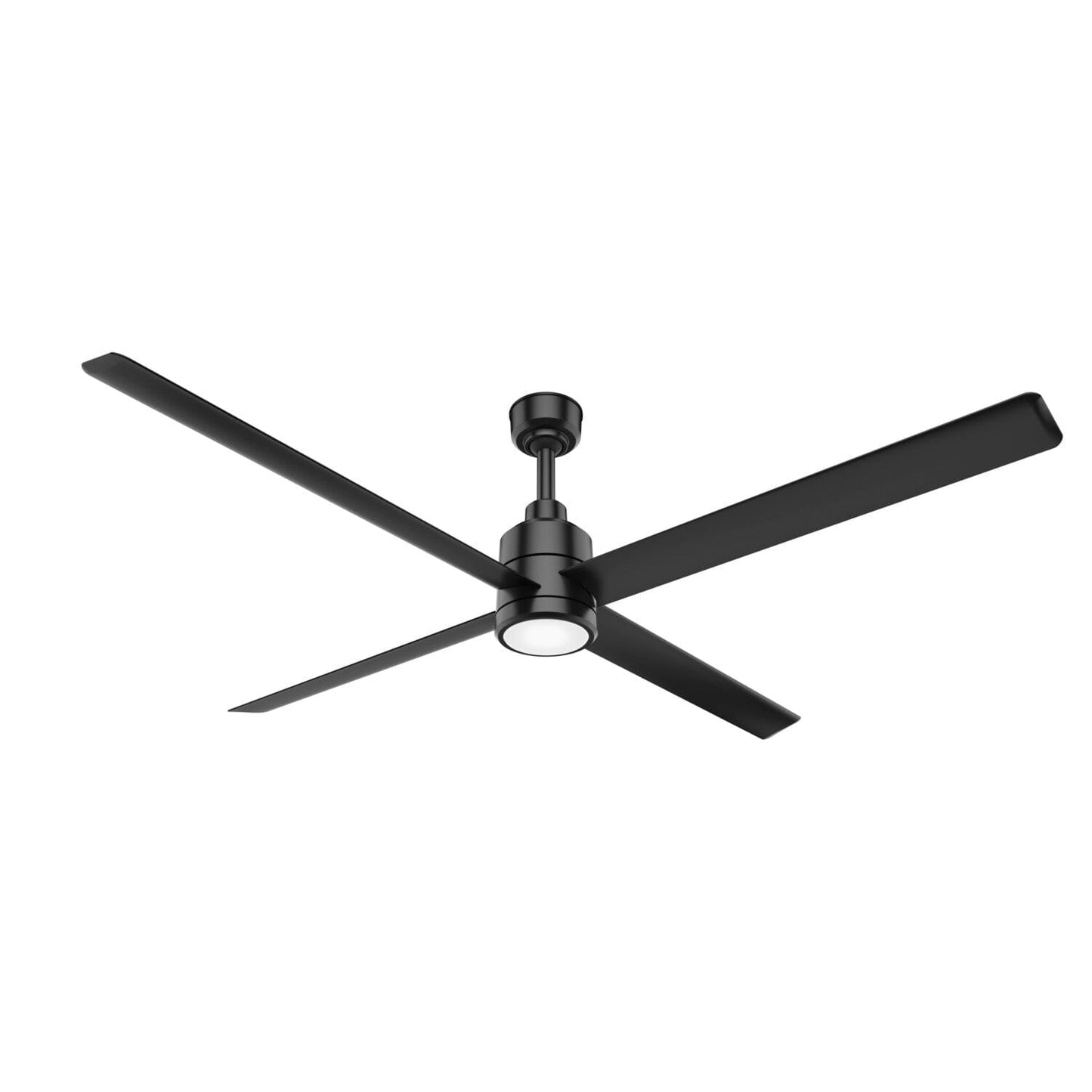 Trak Outdoor with light 96 inches 120V Ceiling Fans Hunter Black - Black 