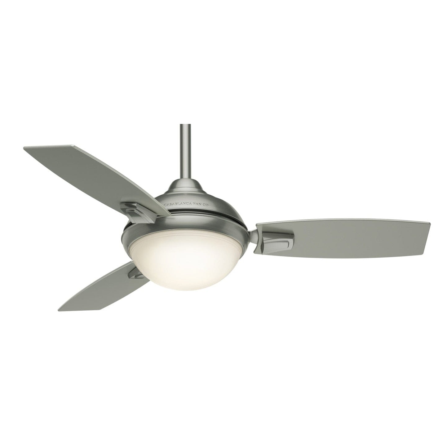 Verse Outdoor with LED Light 44 inch Ceiling Fans Casablanca Brushed Nickel - Casa Platinum 