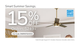 Smart Summer Savings. 15% Off Orders $249+. Use Code: ENERGYSAVE15.