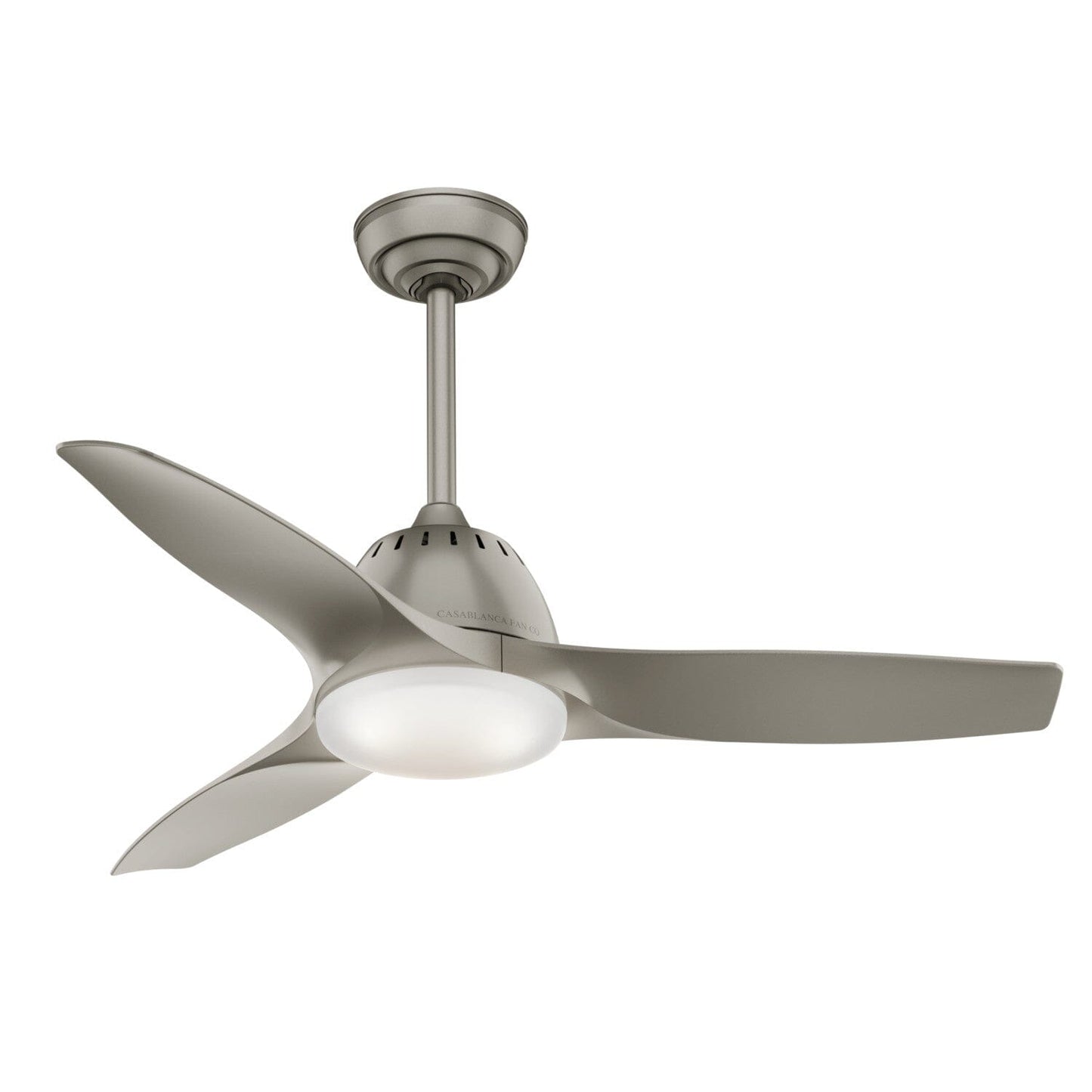 Wisp with LED Light 44 inch Ceiling Fans Casablanca Painted Pewter - Painted Pewter 