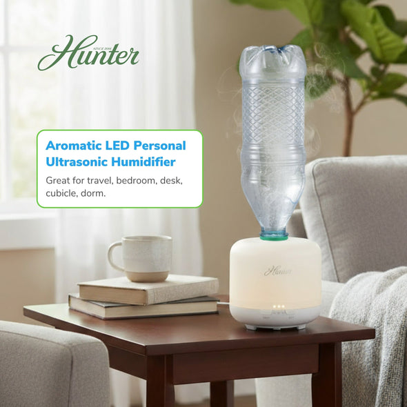 Hunter XJ-520 Aromatic LED Personal Ultrasonic Humidifier Collective Hunter Pure Air 