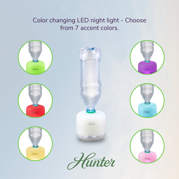 Hunter XJ-520 Aromatic LED Personal Ultrasonic Humidifier Collective Hunter Pure Air 