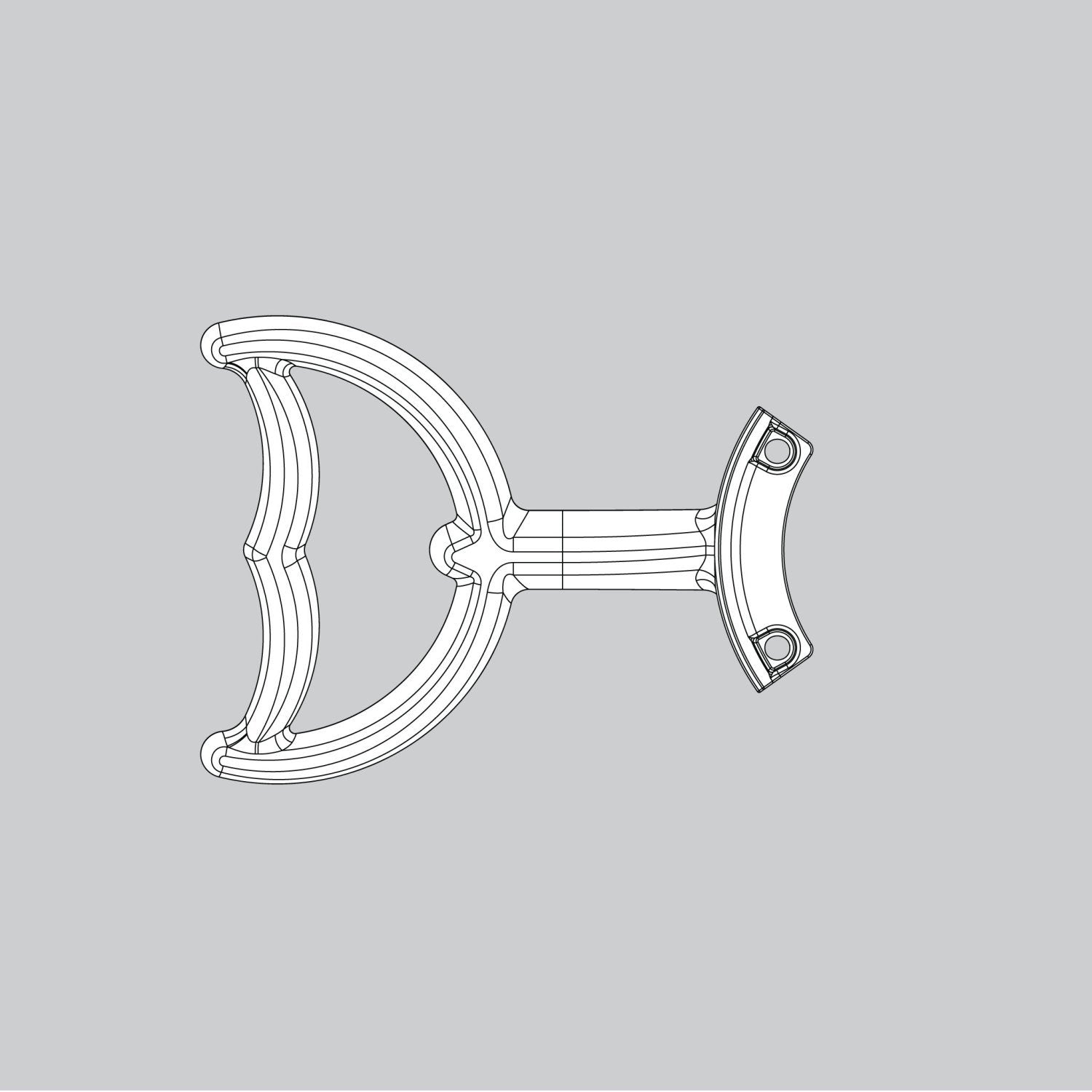 Blade Iron Set-Brushed Nickel - K020005214 Service Parts Casablanca 
