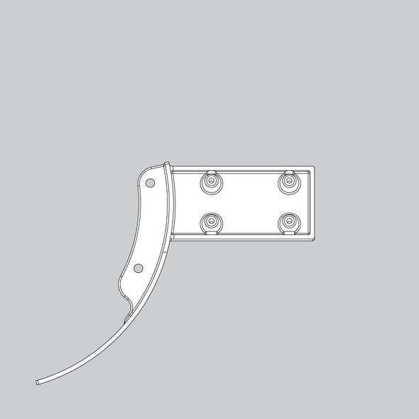 Blade Iron Set-Fresh White - G110405826 Service Parts Hunter 