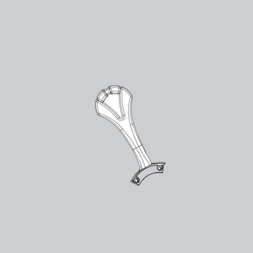 Blade Iron Set-Fresh White - K049605826 Service Parts Hunter 