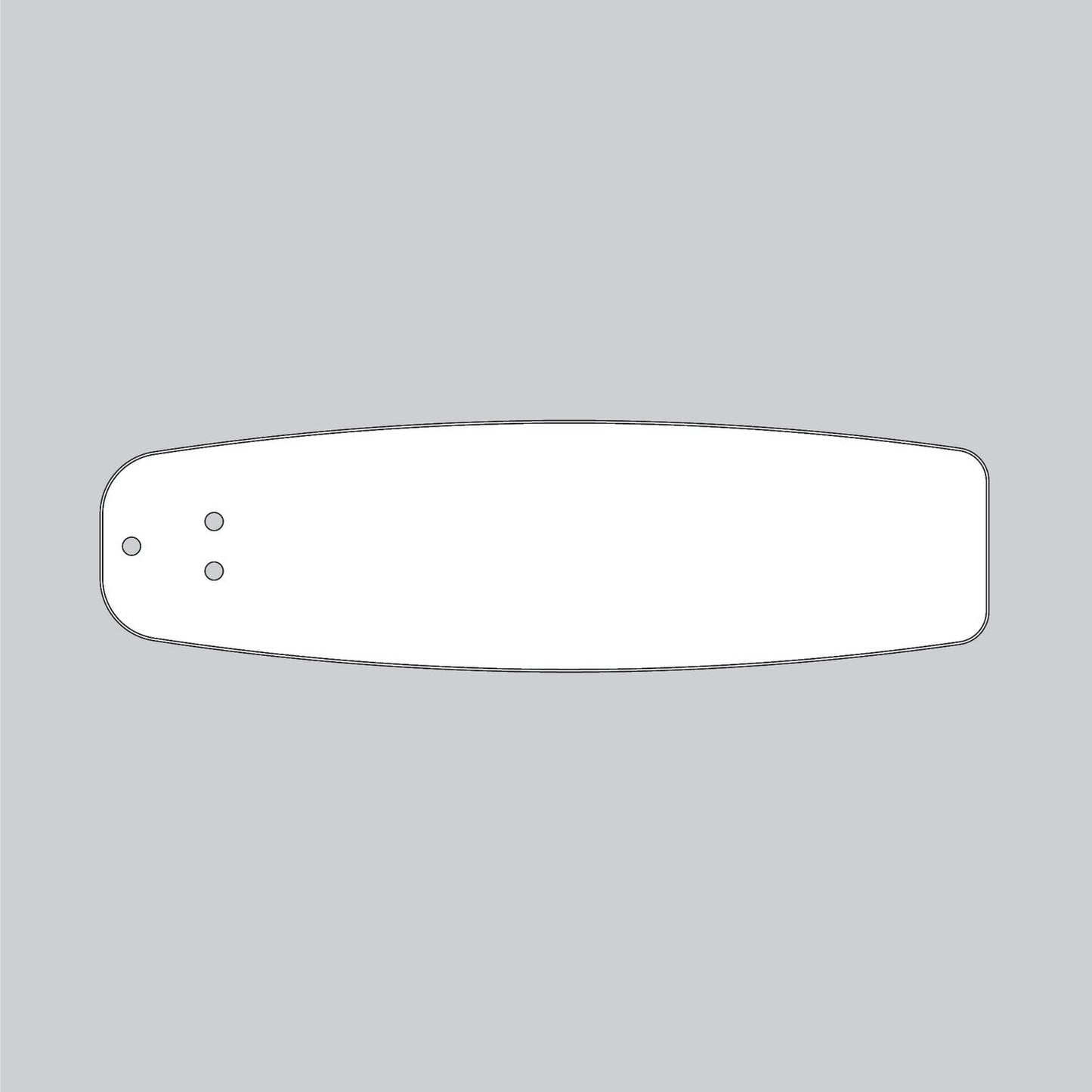 Blade Iron Set-Matte Silver - K015605878 Service Parts Hunter 