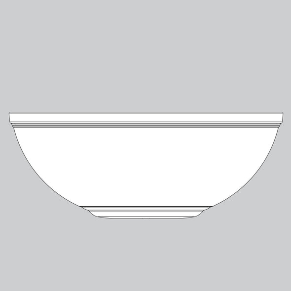 Glass Bowl-Tea Stain - K067201176 Service Parts Hunter 