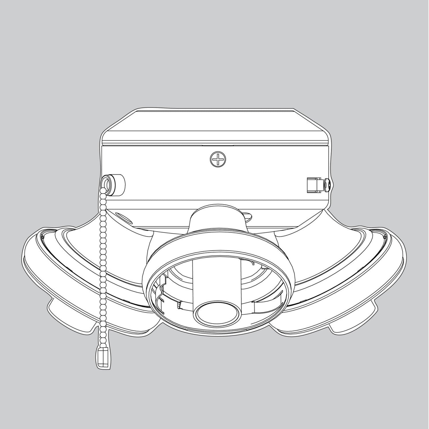 Light Kit-Matte Silver - K013322878 Service Parts Hunter 
